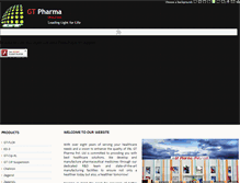 Tablet Screenshot of gtpharma.org